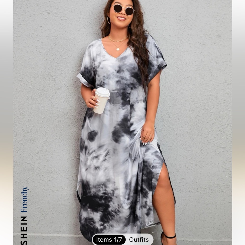 Tie dye dress